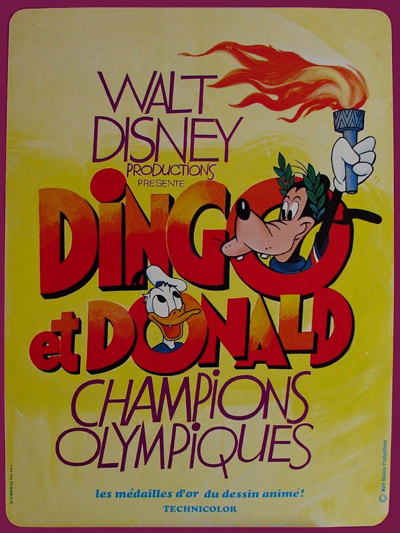 Dingo Alias Goofy et Donald Champions Olympiques