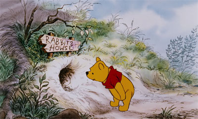Doudou géant Winnie l'ourson de Disney